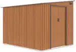 domcek na naradie jasper 7x8 dub hnedy 6