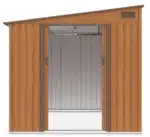 domcek na naradie jasper 7x8 dub hnedy 8