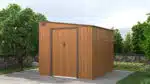 domcek na naradie jasper 7x8 dub hnedy 9