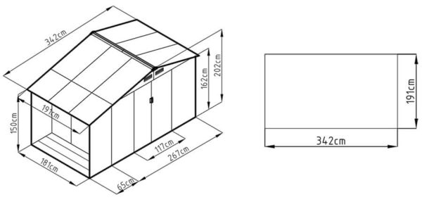 Madison 11x6 rozmer