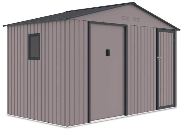 zahradny domcek falcon 11x6 warm grey 1
