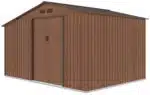 zahradny domcek hnedy madison 11x8 5