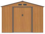 Zahradny domcek hudson 9x10 oak grey 1