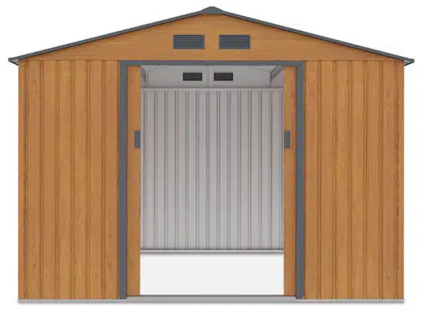 zahradny domcek hudson 9x8 oak grey 4