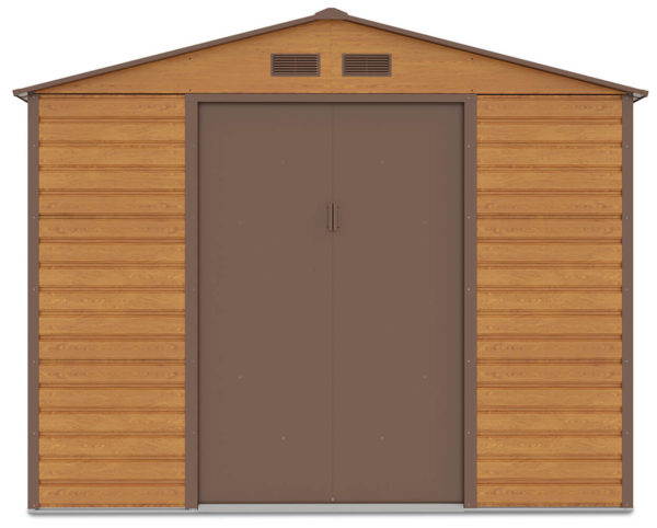 zahradny domcek montreal 9x6 oak brown 3