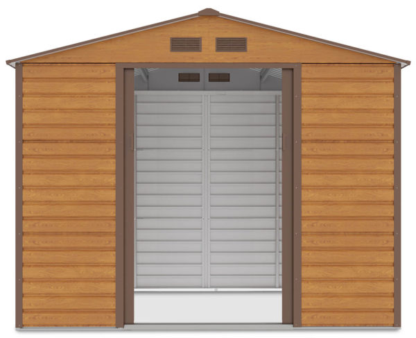 zahradny domcek montreal 9x6 oak brown 4