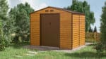 Zahradny domcek montreal 9x6 oak brown 5