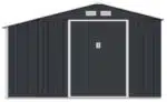 zahradny domcek tmavosivy madison 11x6 3