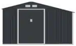 zahradny domcek tmavosivy madison 11x6 4