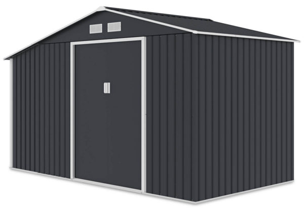 zahradny domcek tmavosivy madison 11x6 5