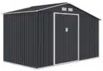 zahradny domcek tmavosivy madison 11x6 6