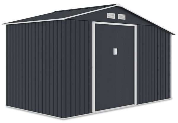 zahradny domcek tmavosivy madison 11x6 6
