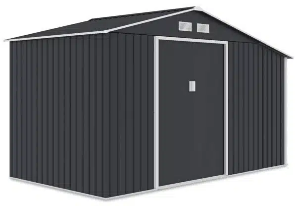 zahradny domcek tmavosivy madison 11x6 6