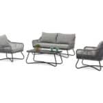 hlinikove zahradne sedenie sive bergen