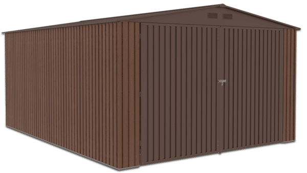 plechova garaz hneda 38x48m kingston 2