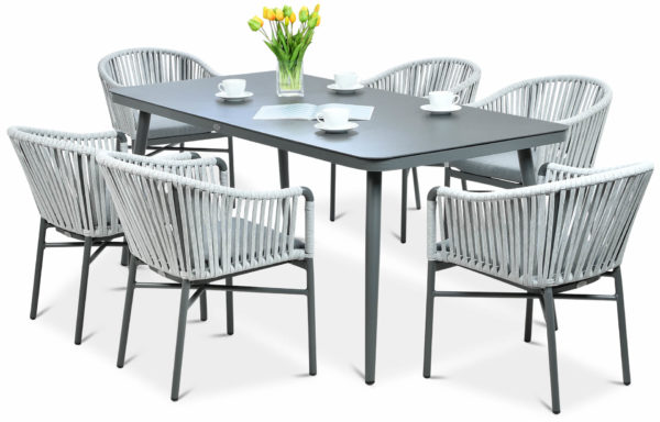 zestaw jadalniany callas light grey 1