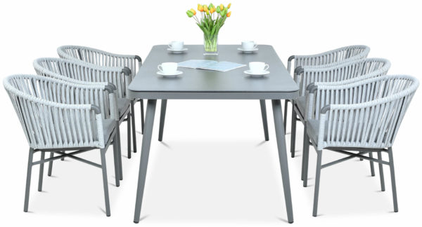 zestaw jadalniany callas light grey 3