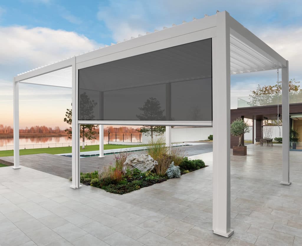 hlinikova pergola biela