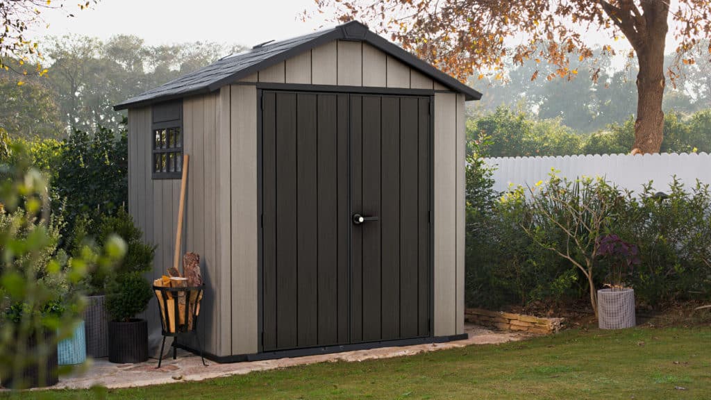 plastový záhradný domček