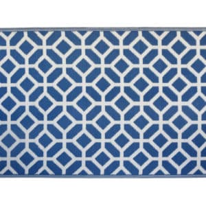 vonkajší koberec na terasu navy blue