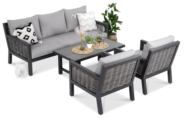 záhradný nábytok olympia caffe grey 3