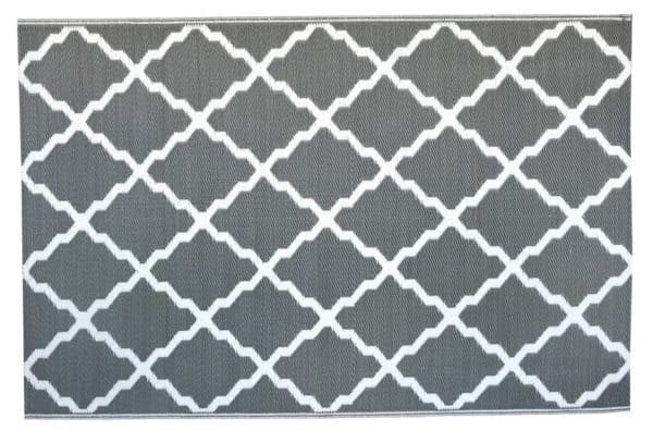 Vonkajší koberec na terasu middle grey