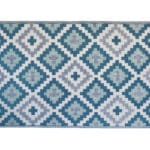 vonkajší koberec na terasu wires blue