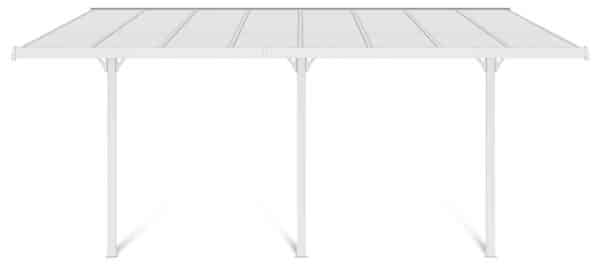 hliníková pergola 3x5m biela atlanta 1