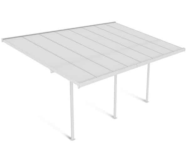 hliníková pergola atlanta 3x5m biela