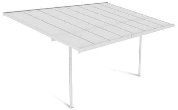 hliníková pergola biela 3x44m 3