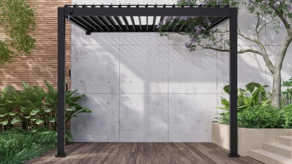 Pergola premium wall 3x3 antracit 1