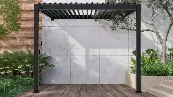 pergola premium wall 3x3 antracit 1