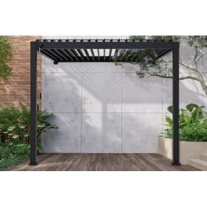 Pergola premium wall 3x3 antracit