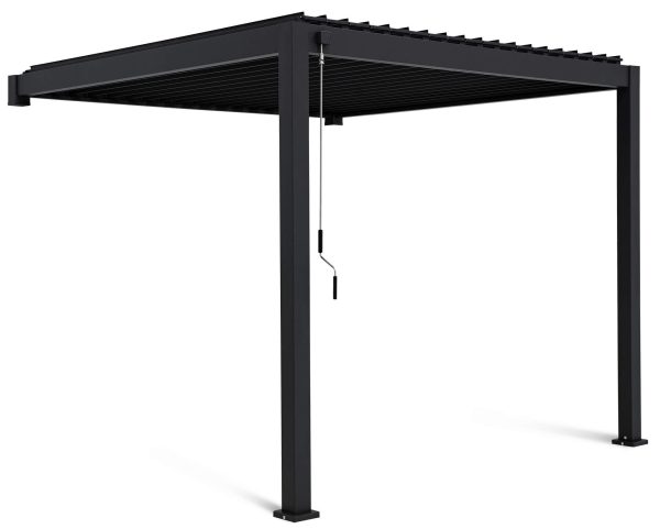 pergola premium wall 3x3 antracit 4