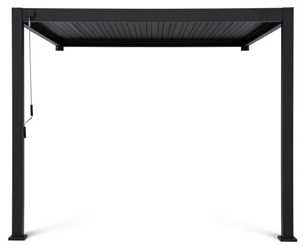 pergola premium wall 3x3 antracit 5