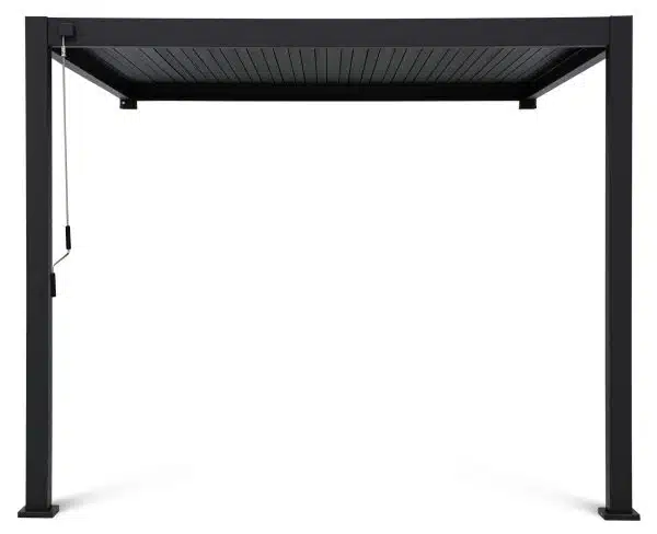 pergola premium wall 3x3 antracit 5