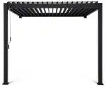 pergola premium wall 3x3 antracit 6