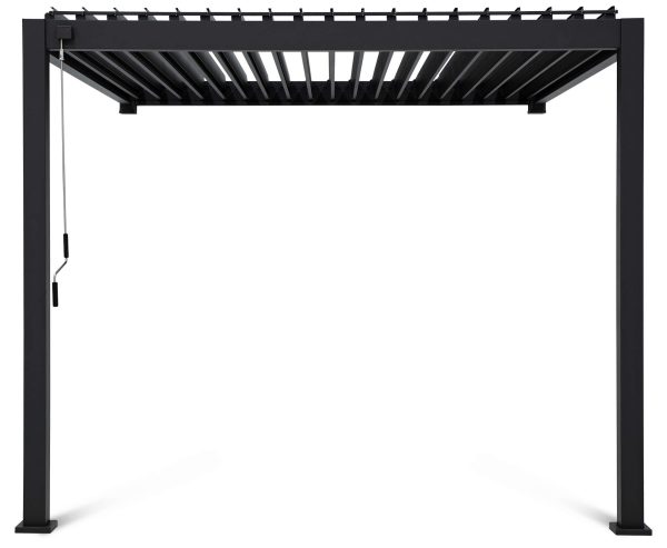 pergola premium wall 3x3 antracit 6
