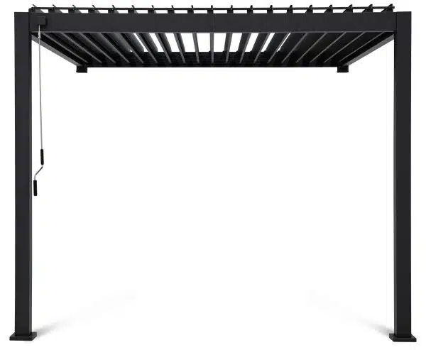 pergola premium wall 3x3 antracit 6