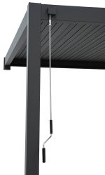 Pergola premium wall 3x3 antracit 9