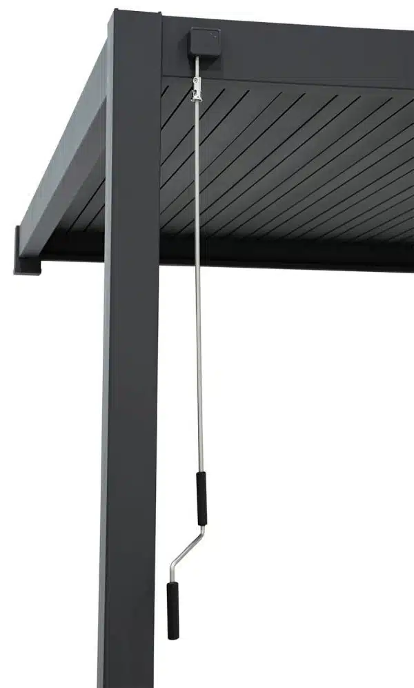 pergola premium wall 3x3 antracit 9