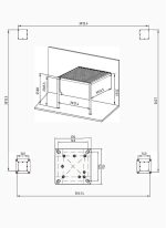 Pergola premium wall 3x3 rozmer