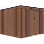 záhradný domček na náradie oregon 261x241cm hnedý
