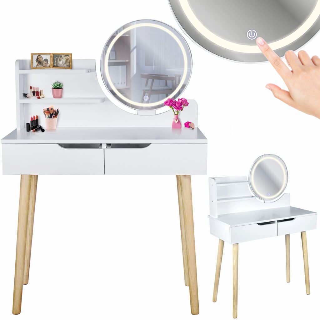 toaletný stolík scandi led