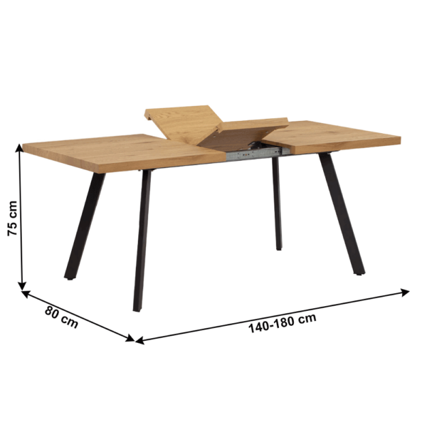 akaiko jedalensky stol 1x1k koty