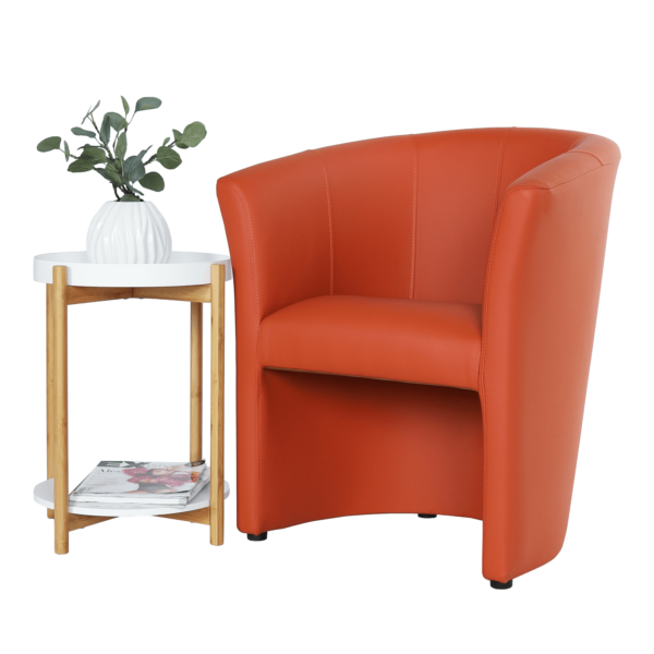 cuba kreslo oranzova interier 01