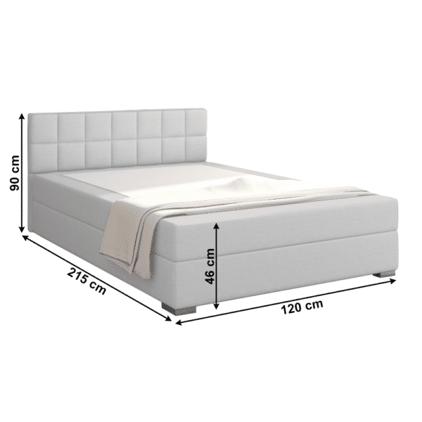 ferata postel siva 120x200 koty