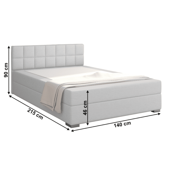 ferata postel siva 140x200 koty