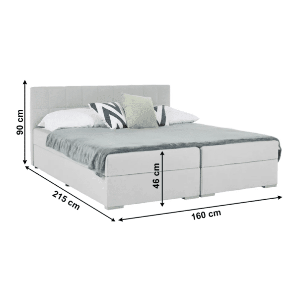 ferata postel siva 160x200 koty
