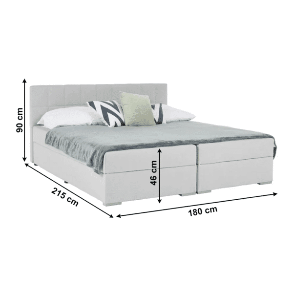 ferata postel siva 180x200 koty